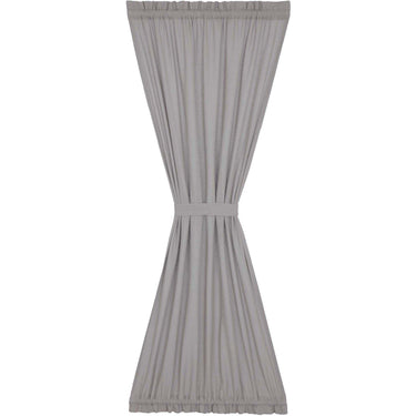 Burlap Dove Grey Door Panel 72x40 VHC Brands - The Fox Decor